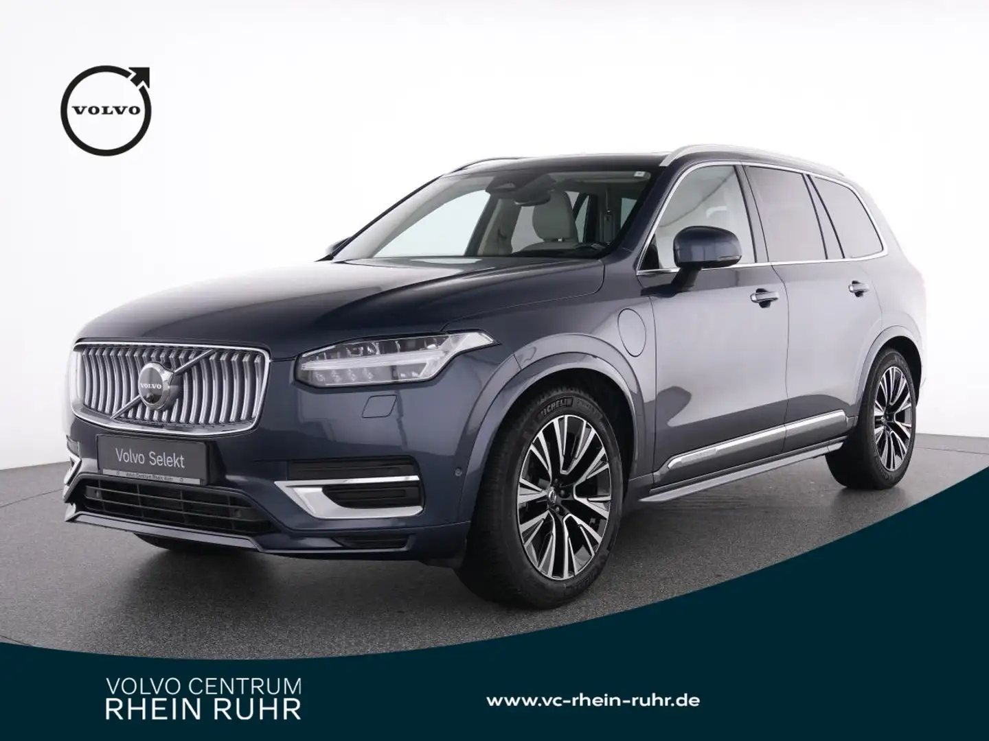 Volvo XC90 T8 Recharge AWD UltimateBright+360+20'+PANO Blau - 1