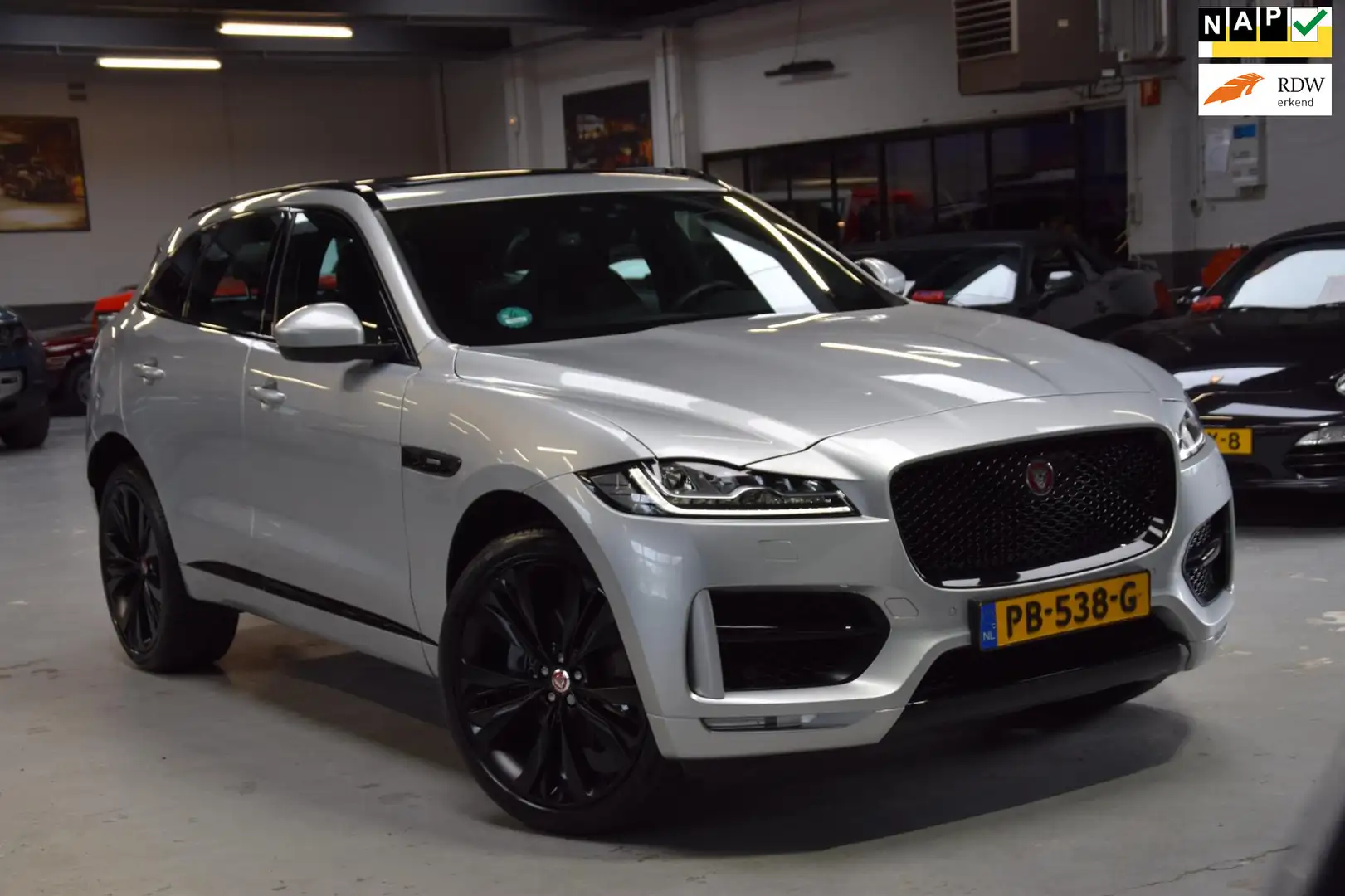 Jaguar F-Pace 3.0 S AWD 30d *R-Sport* Navi|301pk!|Leder|ACC|5985 Gris - 1