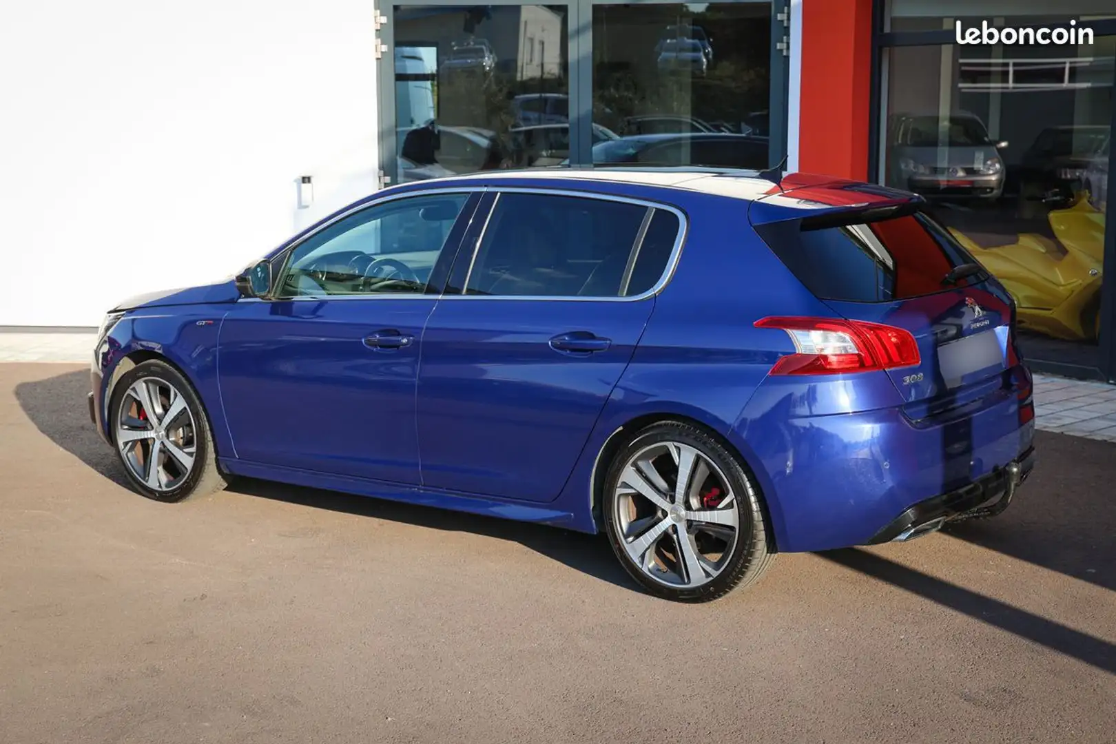 Peugeot 308 II GT 2.0 BlueHDi 181 ch boîte automatique Bleu - 2