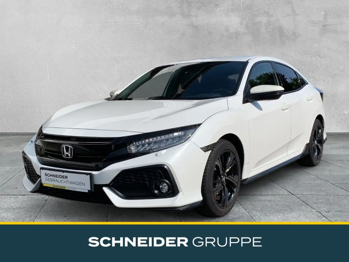 Honda Civic 1.5 VTEC TURBO SPORT LED+NAVI+DAB+KLIMA Weiß - 1