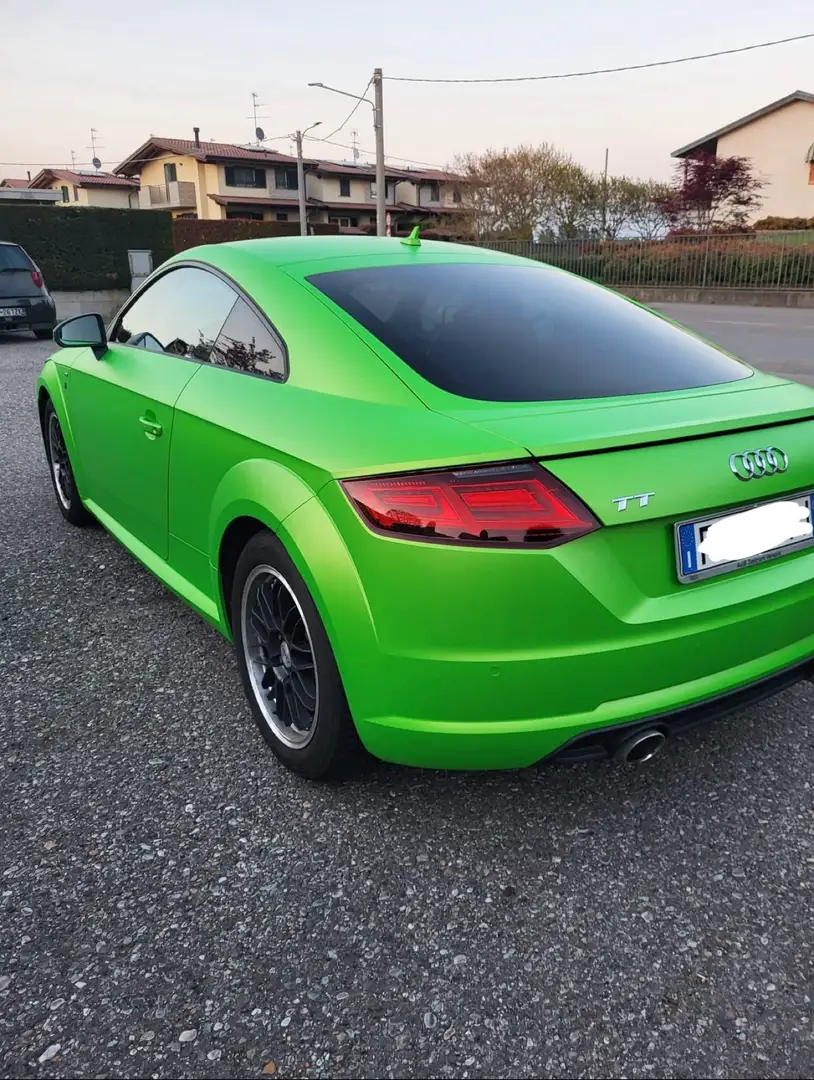 Audi TT Coupe 2.0 tdi ultra S line Yeşil - 2