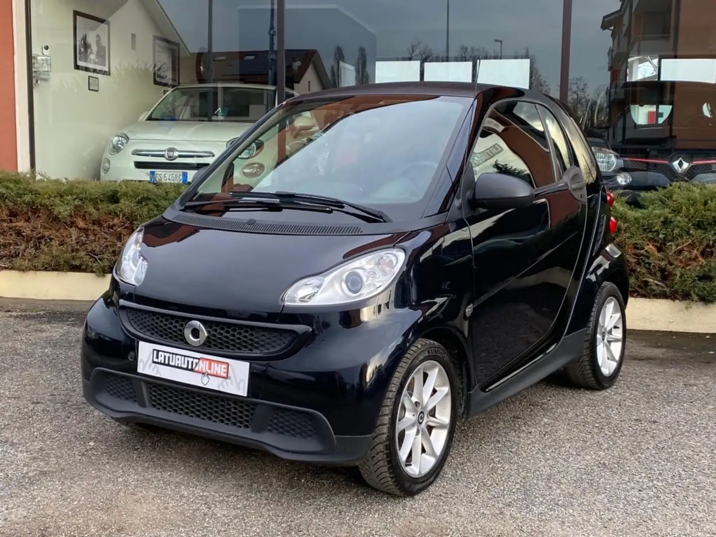 smart forTwo 1.0 mhd Pure 61cv FL OK NEOPATENTATI Nero - 1
