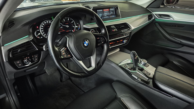 BMW 530 Luxury/ACC/AHK/LED/Leder/RFK/Standh/Spur/Tot — photo 13