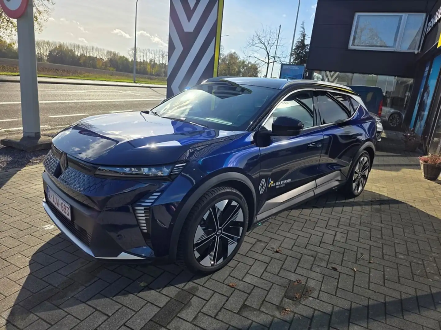 Renault Scenic E-Tech 100% electric techno 220 hp long range Blauw - 2