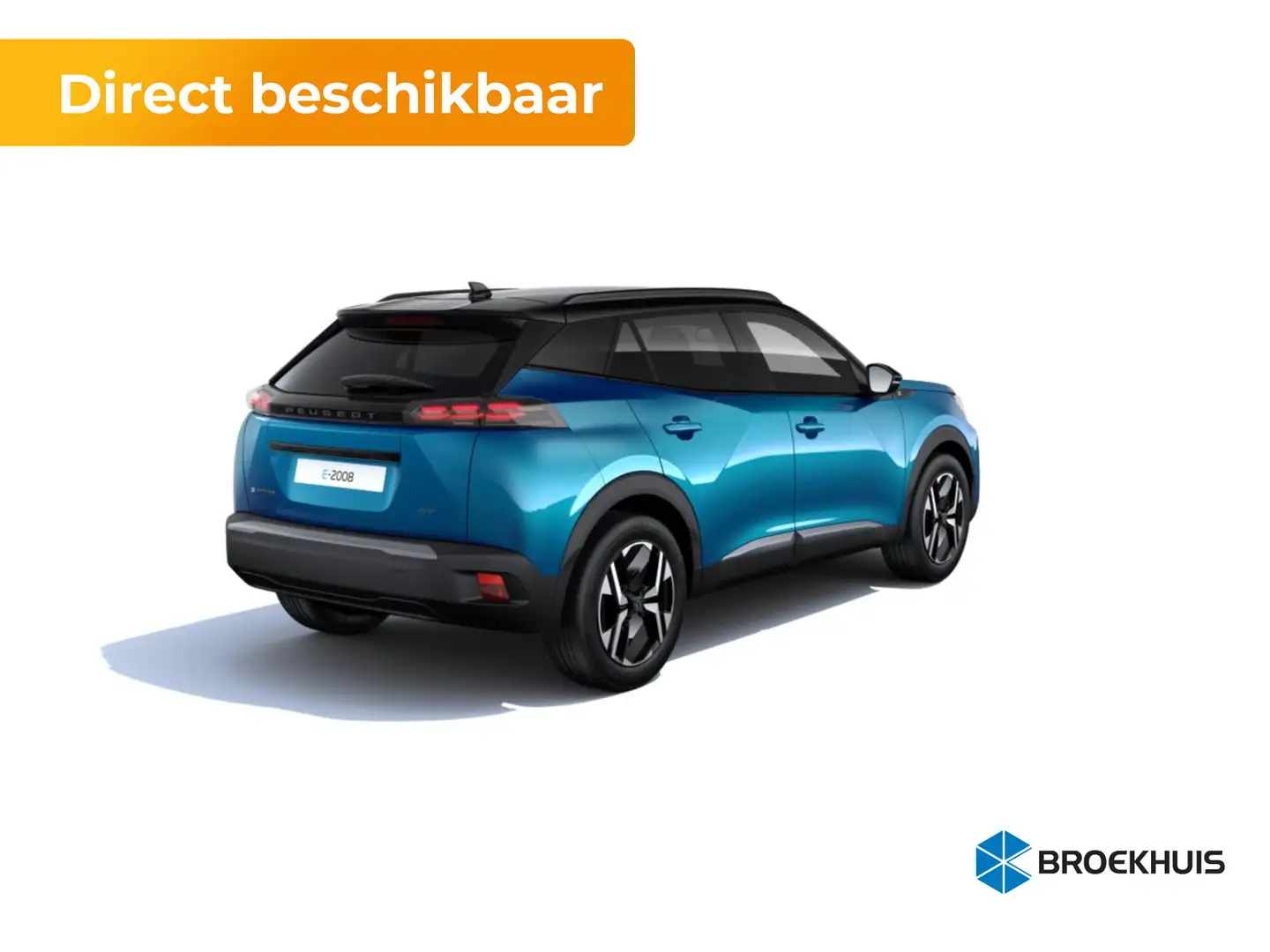 Peugeot e-2008 GT - Electric | Advanced Active Safety Brake met c Blauw - 1