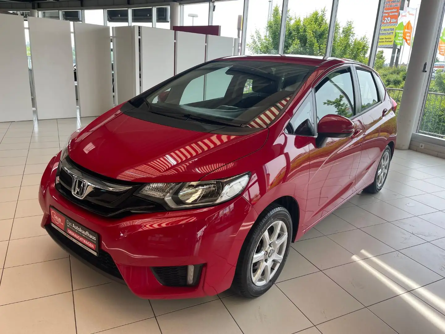Honda Jazz 1.3 i-VTEC Trend + Klima + SHZ + AHK ++++ Rot - 1