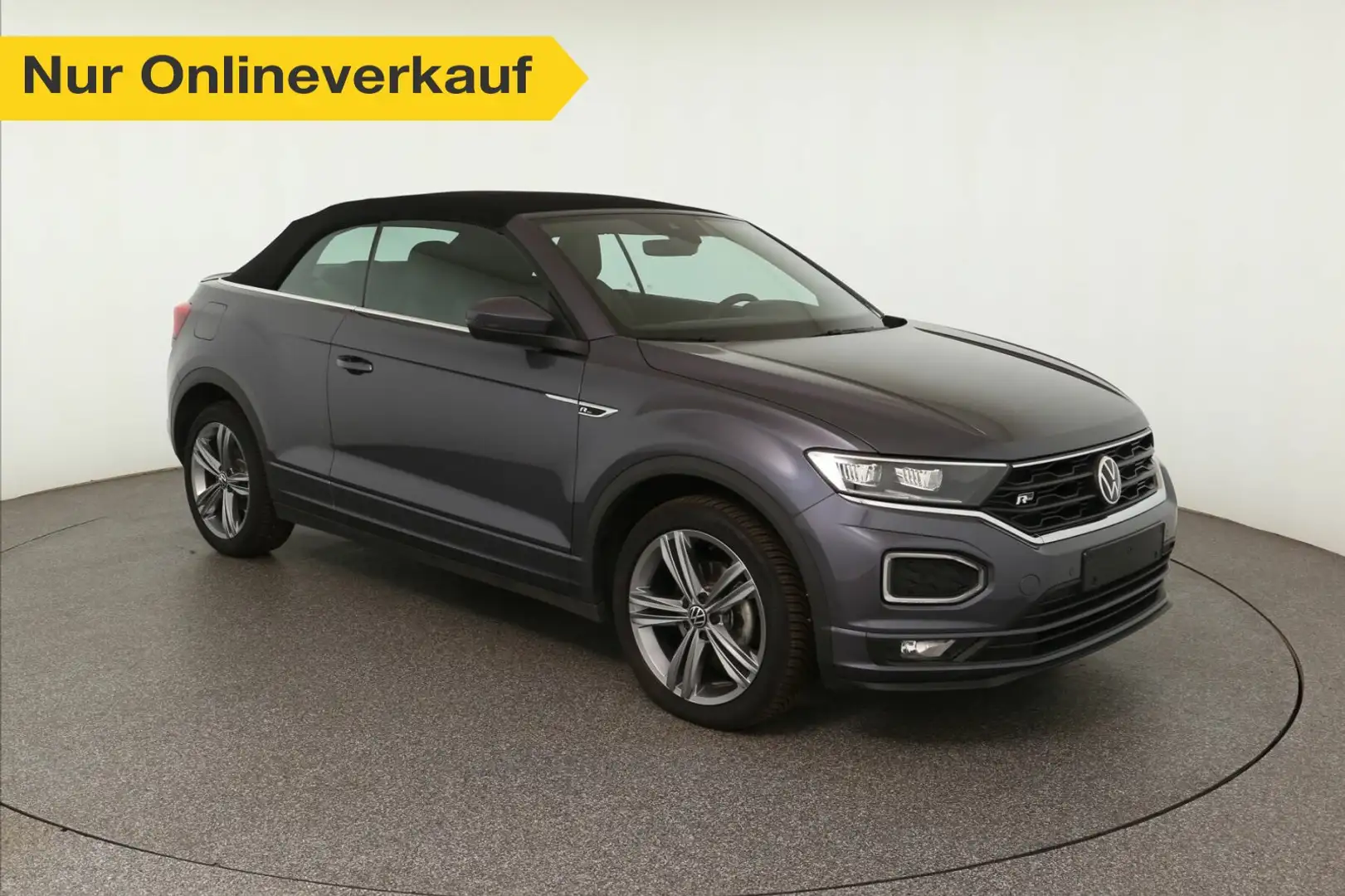 Volkswagen T-Roc T-Roc Cabriolet 1.5 TSI R-Line LED+NAVI+SHZ+ACC+ Grau - 1
