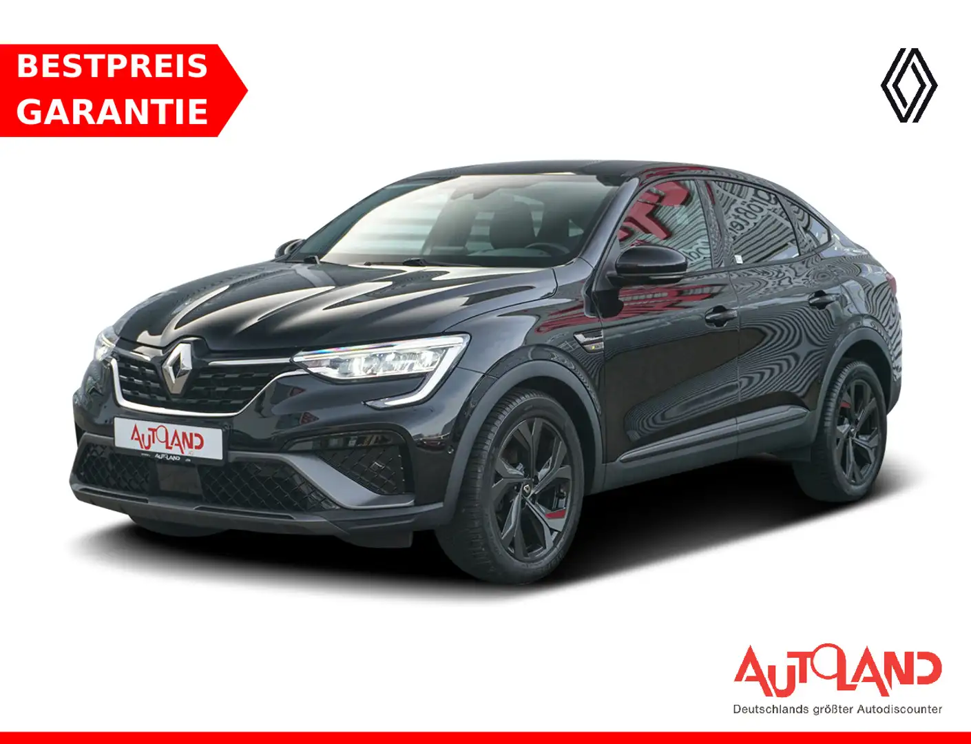 Renault Arkana 1.3 TCe 140 R.S. Line Navi LED ACC PDC Schwarz - 1