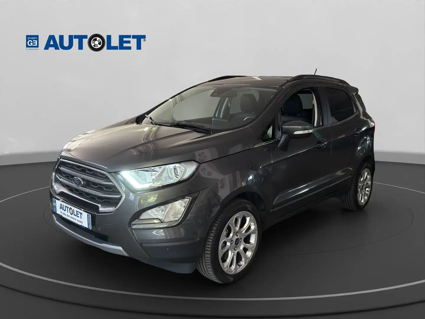 Ford EcoSport EcoSport 2018 1.0 ecoboost Titanium s Gris - 1