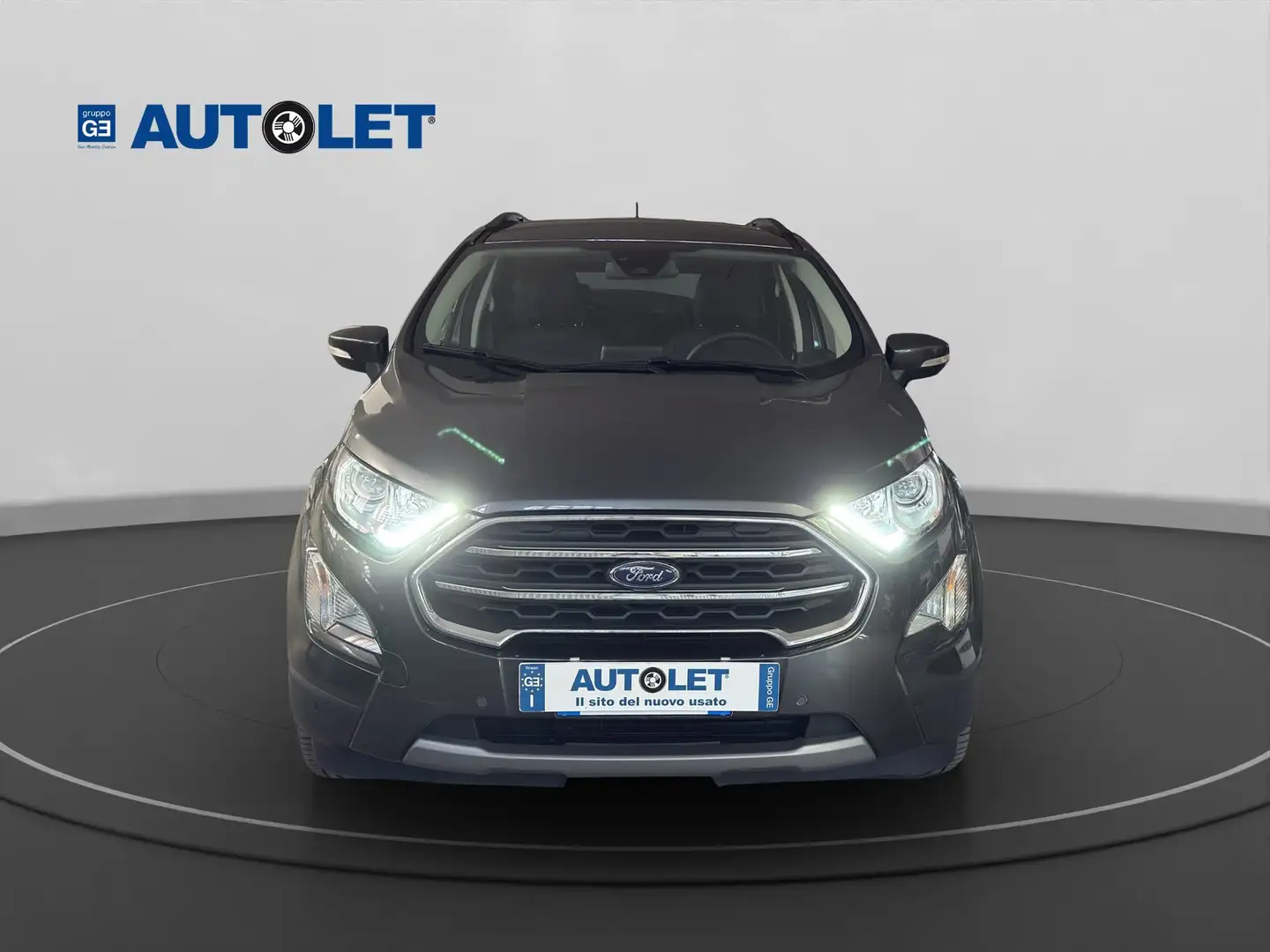Ford EcoSport EcoSport 2018 1.0 ecoboost Titanium s Gris - 2