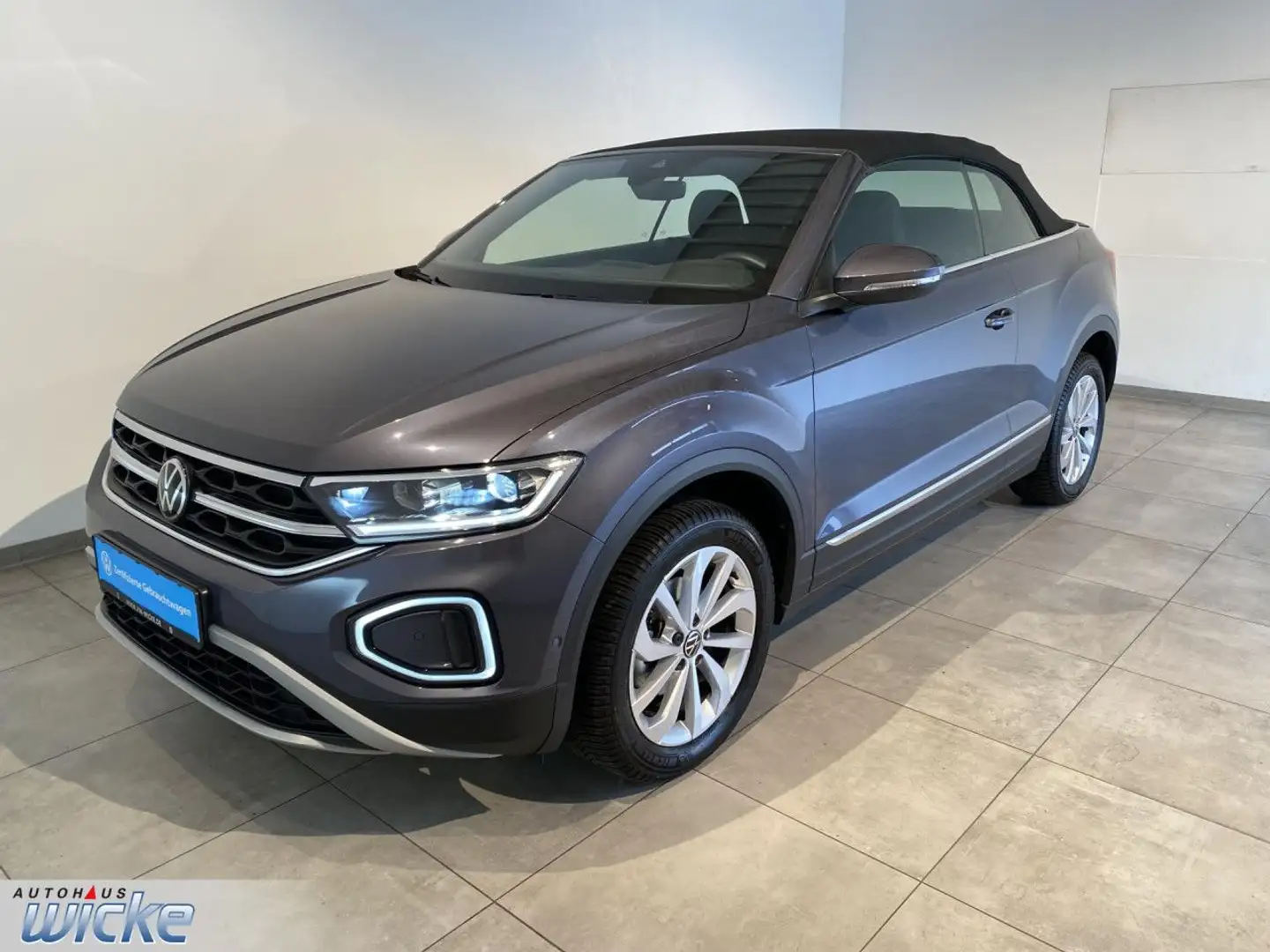 Volkswagen T-Roc Cabriolet 1.0 TSI Style NAVI LED PDC REAR VI Grey - 2