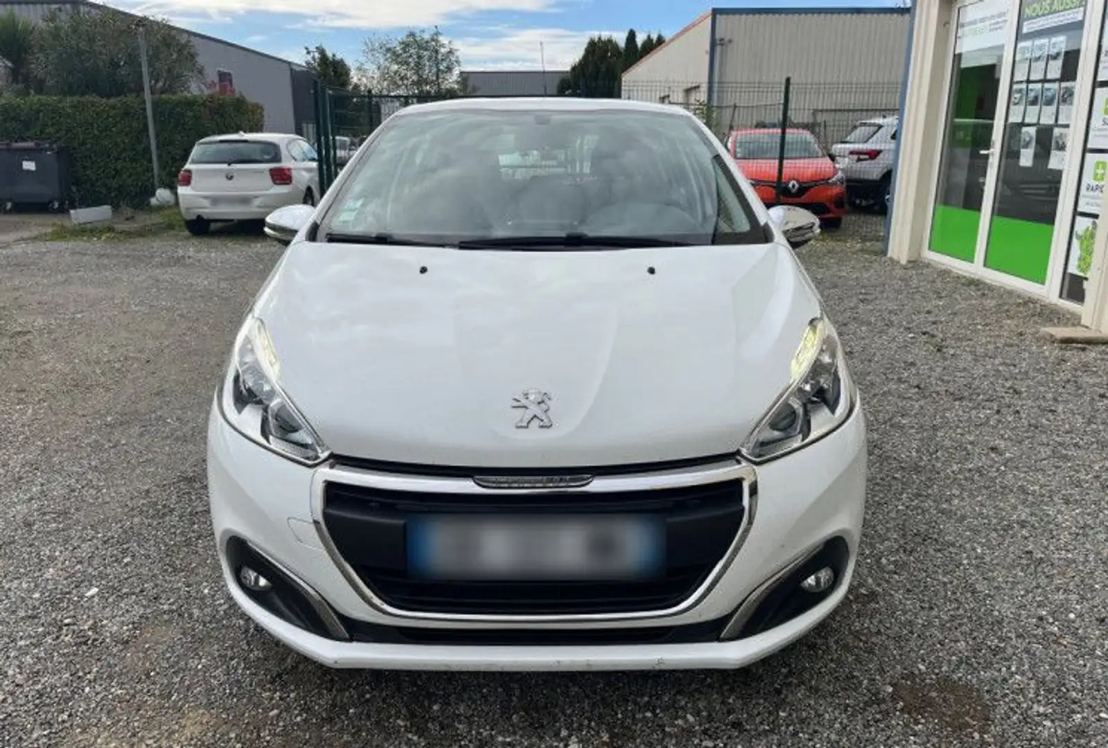 Peugeot 208 1.6 BlueHDi 100 STYLE Blanc - 2