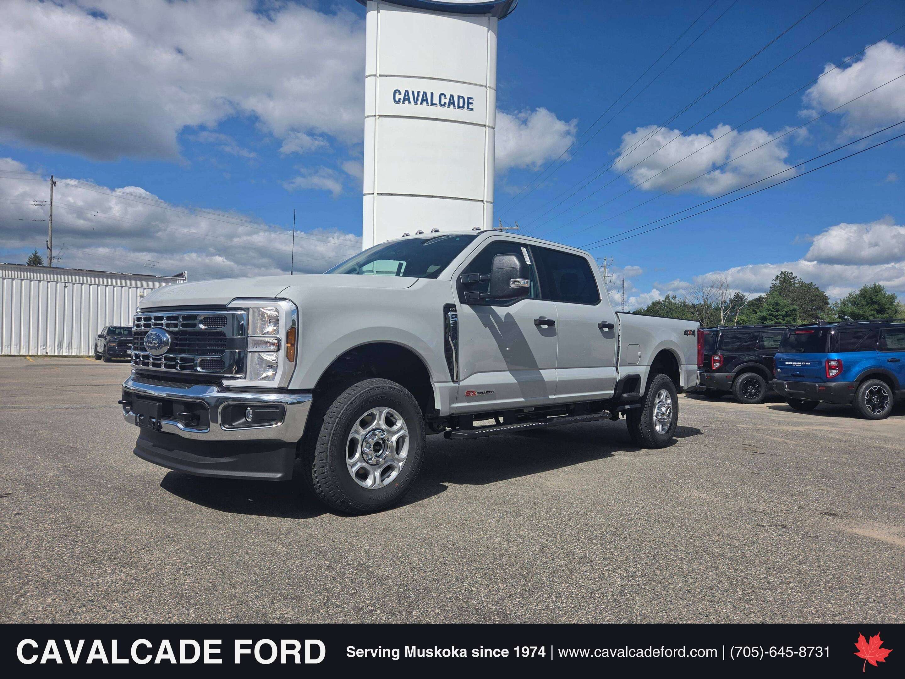Gray 2026 Ford F-350 Super Duty Pickup Truck Four-Wheel Drive Automatic
