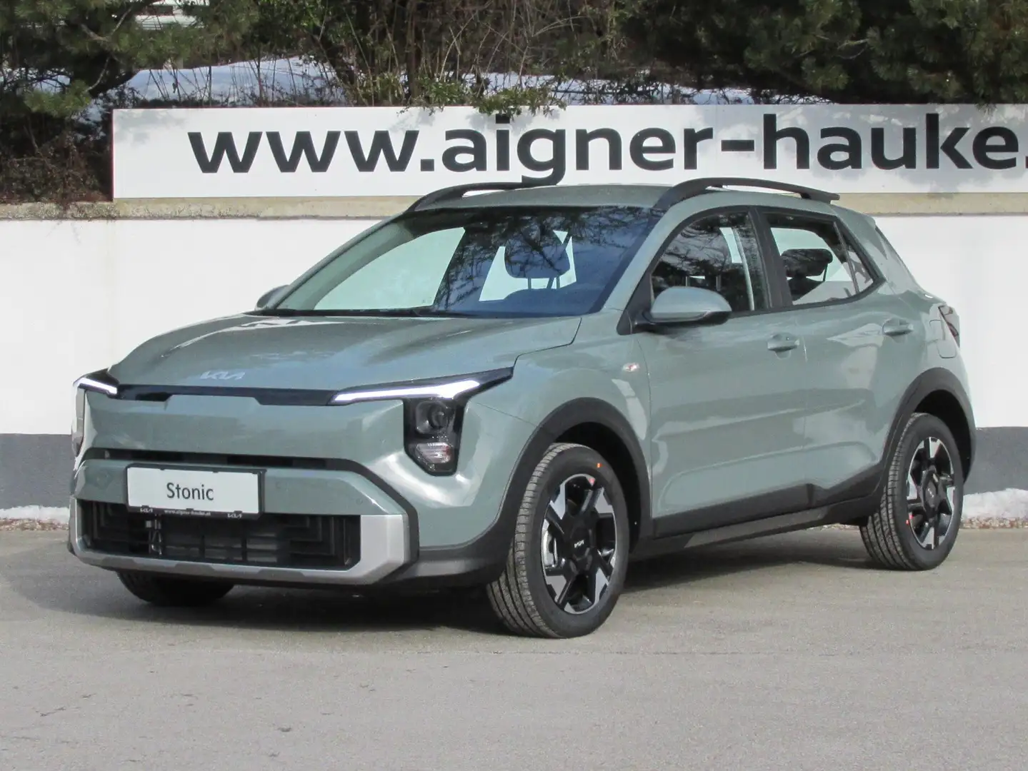 Kia Stonic 1,0 TGDI Titan MY26 Grün - 1