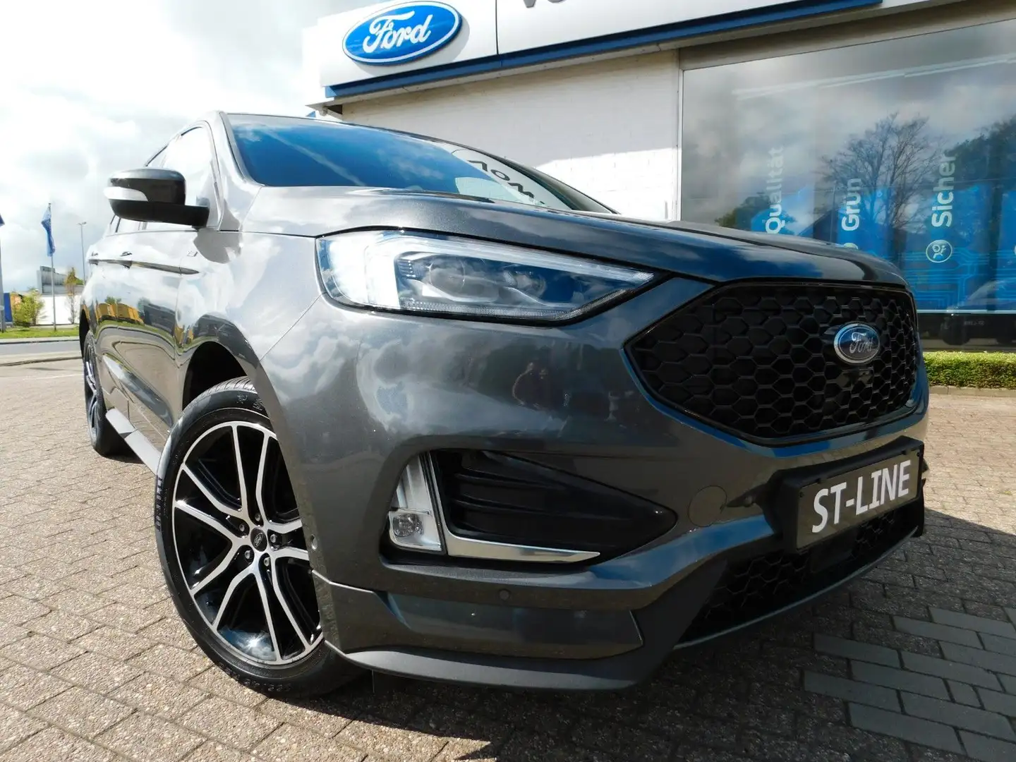 Ford Edge EDGE ST-LINE 4x4 Bi-Turbo+MatrixLED+AHK+ACC+WiRä Grau - 1