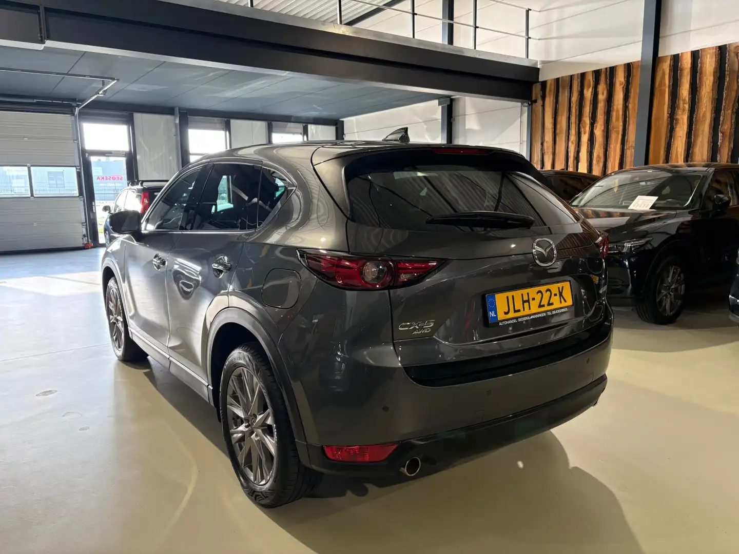 Mazda CX-5 2.5 SkyActiv-G 194 Signature AWD leder adaptive cr Gris - 2