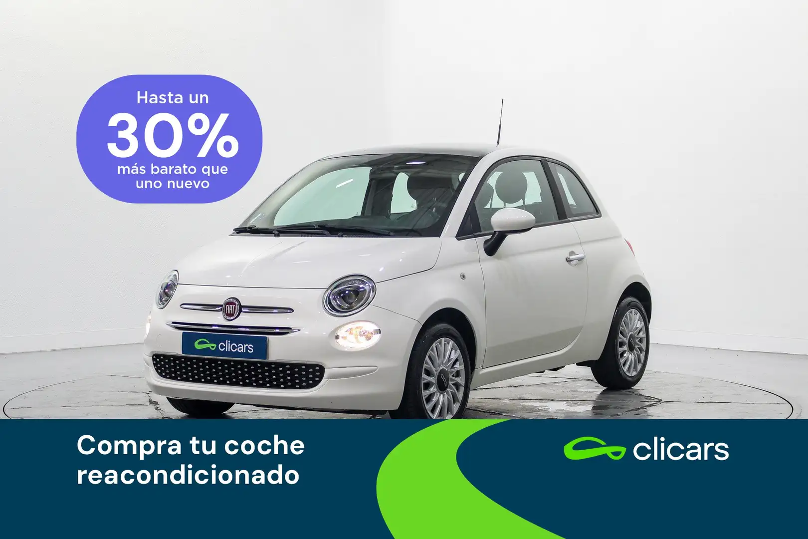 Fiat 500 1.0 GSE Lounge Weiß - 1