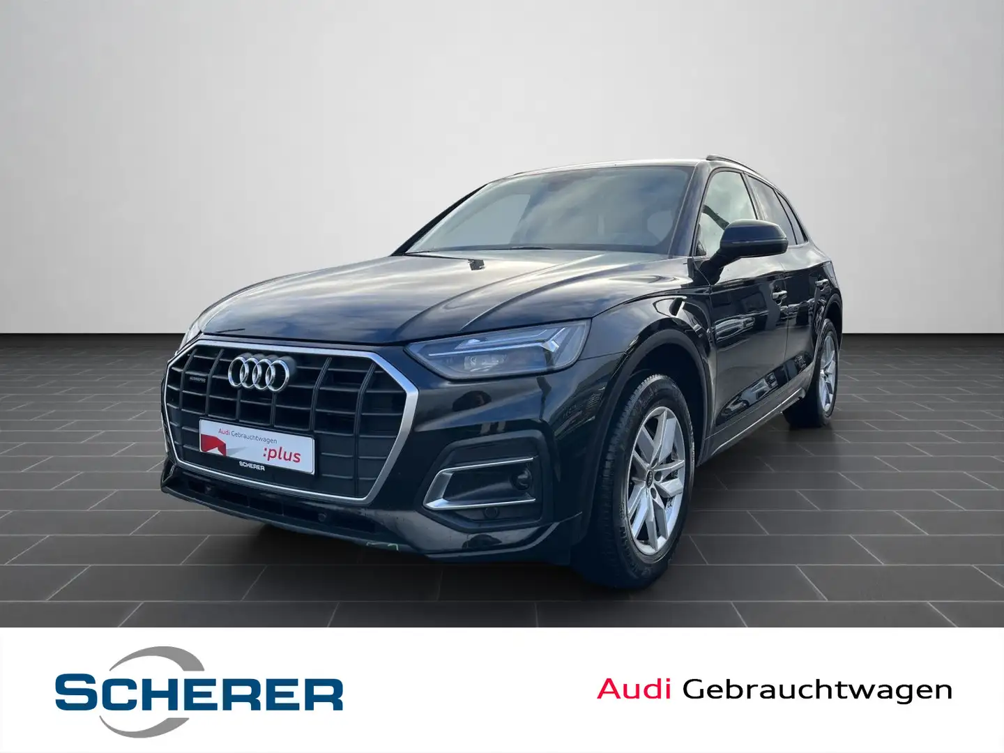 Audi Q5 50 TFSI e quat./S tro. Navi/Panorama/uvm. Schwarz - 1