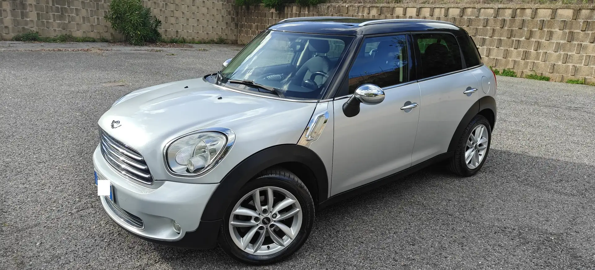 MINI Cooper D Countryman R60 2.0 auto km 129000- Motore Nuovo e fattura! Silber - 1