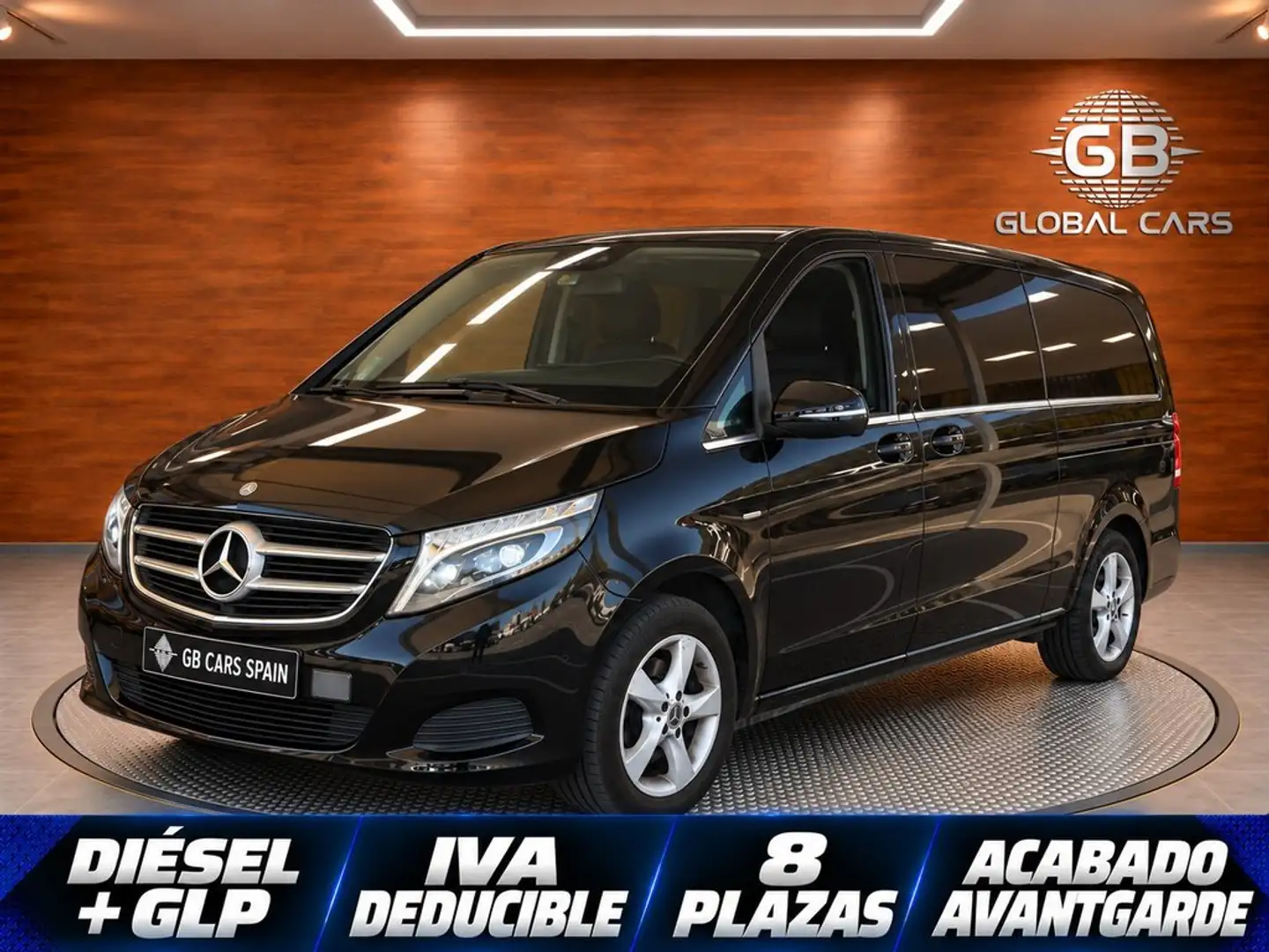 Mercedes-Benz V 220 d Avantgarde Largo Negro - 1