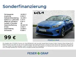 Kia cee'd / Ceed 1.4T DCT SPIRIT NAVI TECHNIK 8 fach bereift