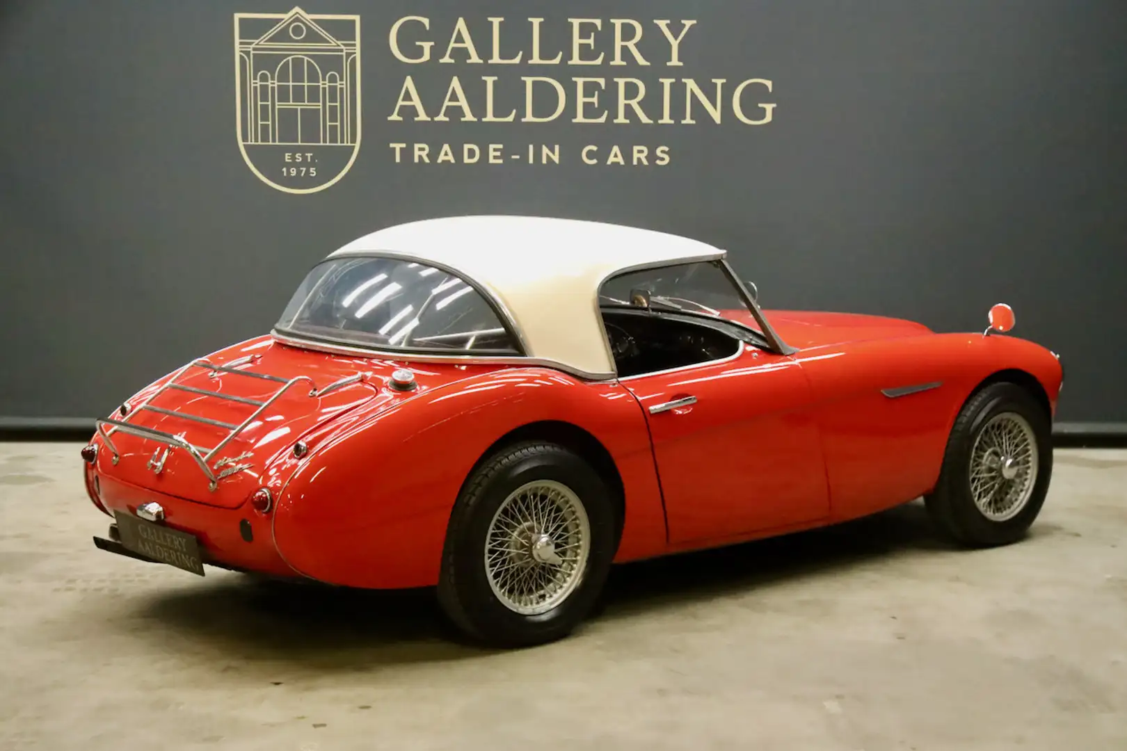 Austin-Healey 3000 MKII "Rallye" Trade-in car Older restoration and p Rood - 2