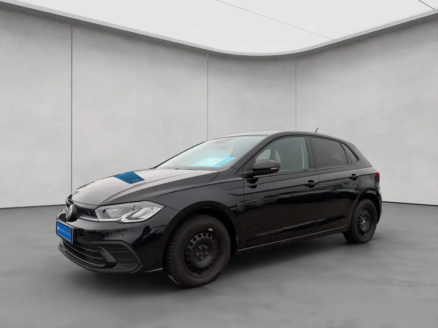 Volkswagen Polo Life 1.0l TSI DSG NAVI SHZ GJR KEYLESS PDC LE Schwarz - 2