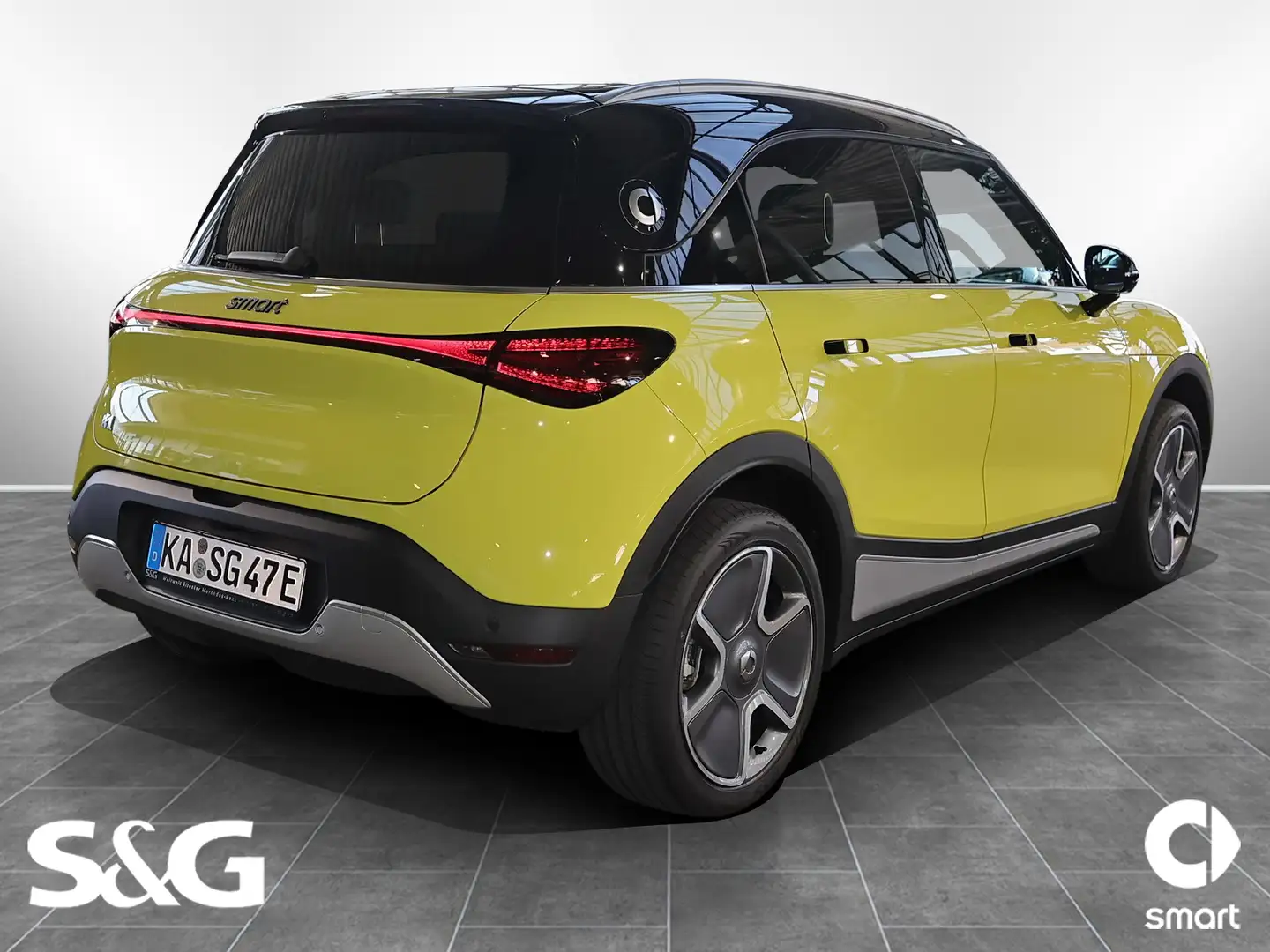 smart #1 PRO+ Navigation+Totwinkel+Smartphoneintegrati Gelb - 2