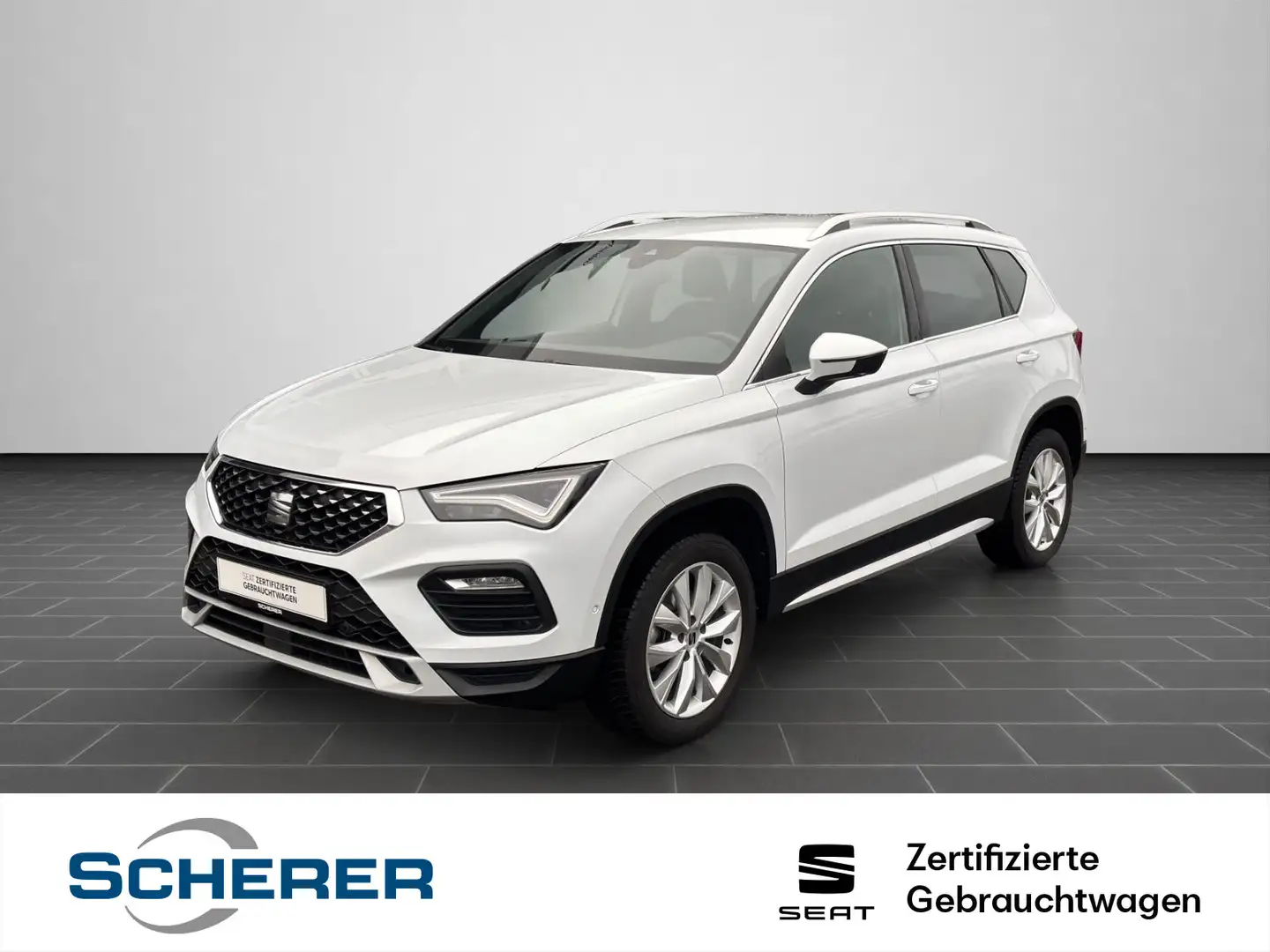 SEAT Ateca 1.5 TSI DSG Xperience NAVI SHZ PDC RFK Weiß - 1