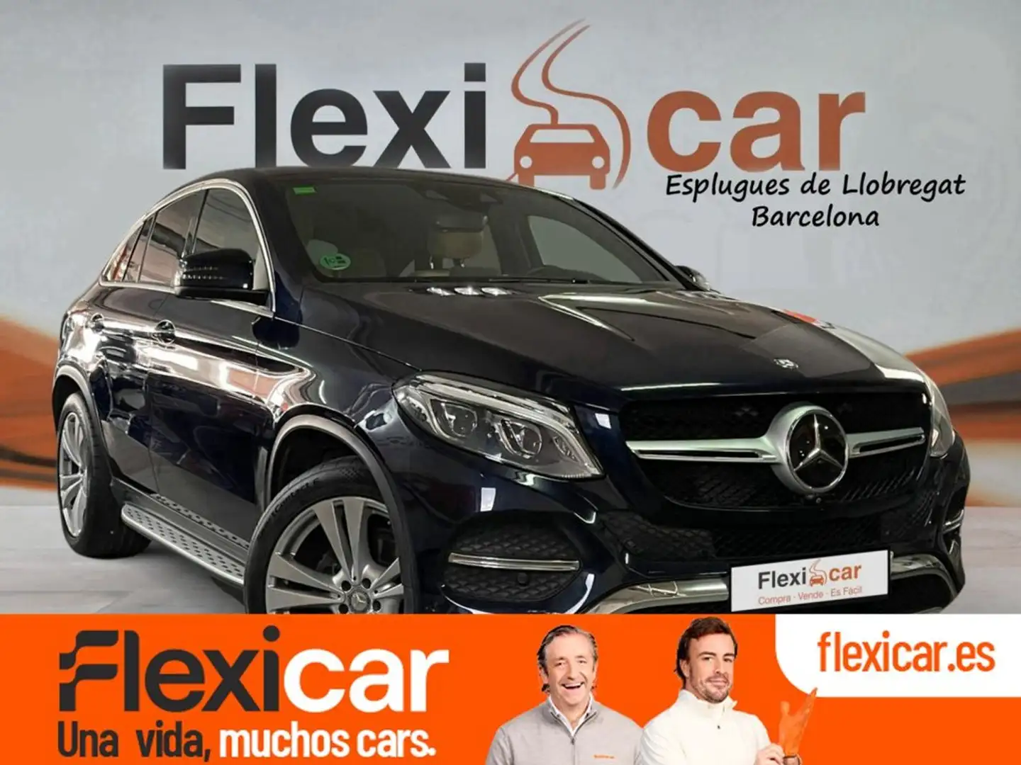 Mercedes-Benz GLE 350 Coupé 350d 4Matic Aut. Blauw - 2