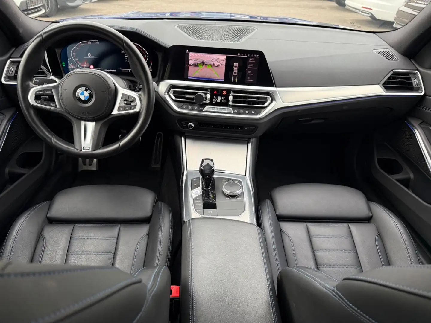 BMW 318 d M Sport Bleu - 2