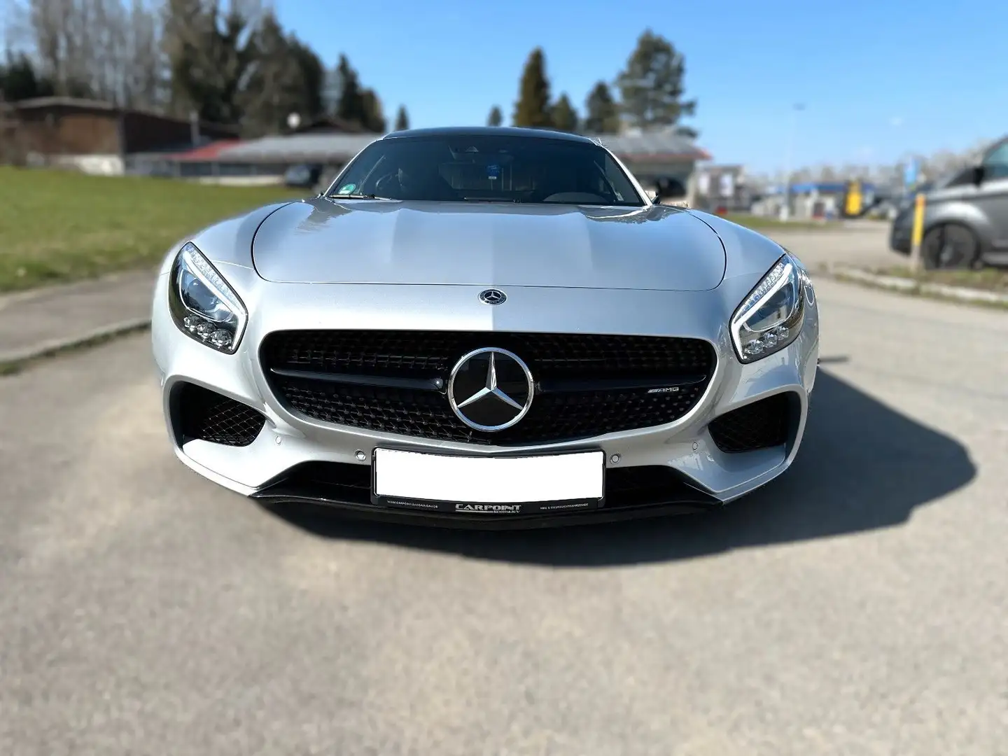Mercedes-Benz AMG GT Coupe /PERF-ABGAS/BURMESTER/CAM/PANO Silber - 2