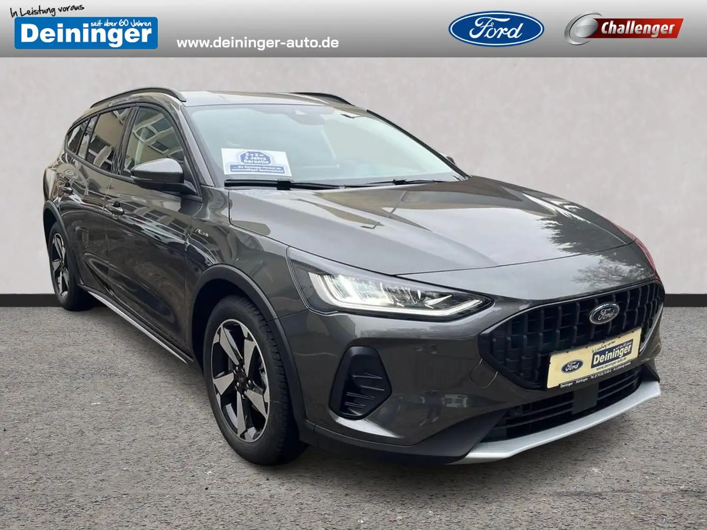 Ford Focus 1,0 EcoBoost Winterpaket Grau - 1