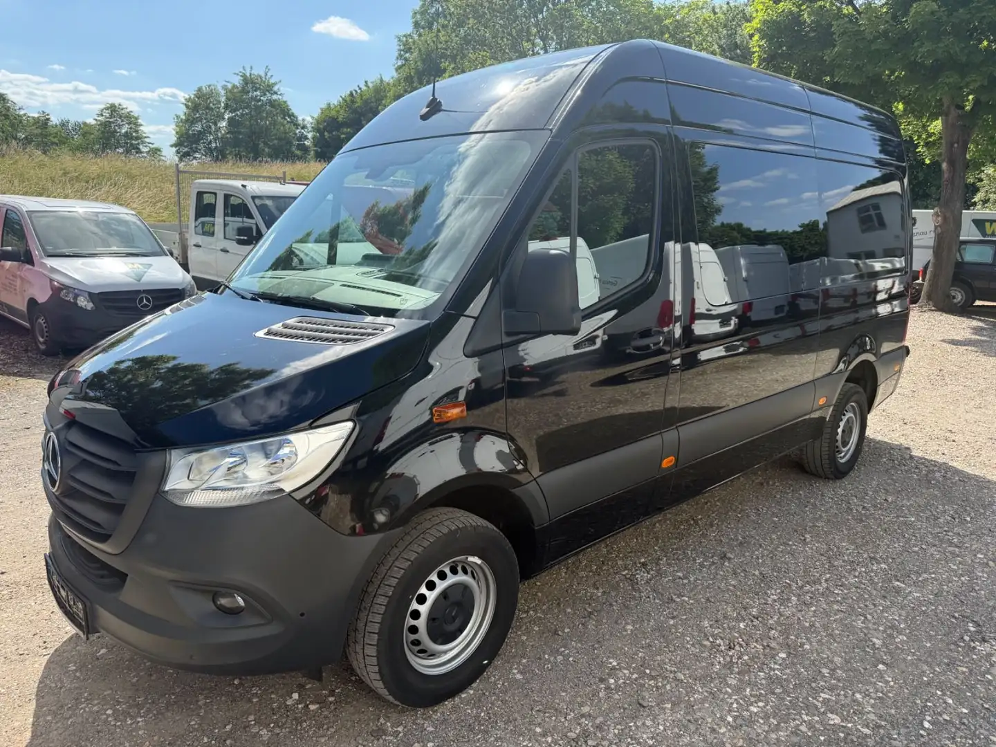 Mercedes-Benz Sprinter Mixto L2 RWD 317 CDI,6-Sitzer Schwarz - 1