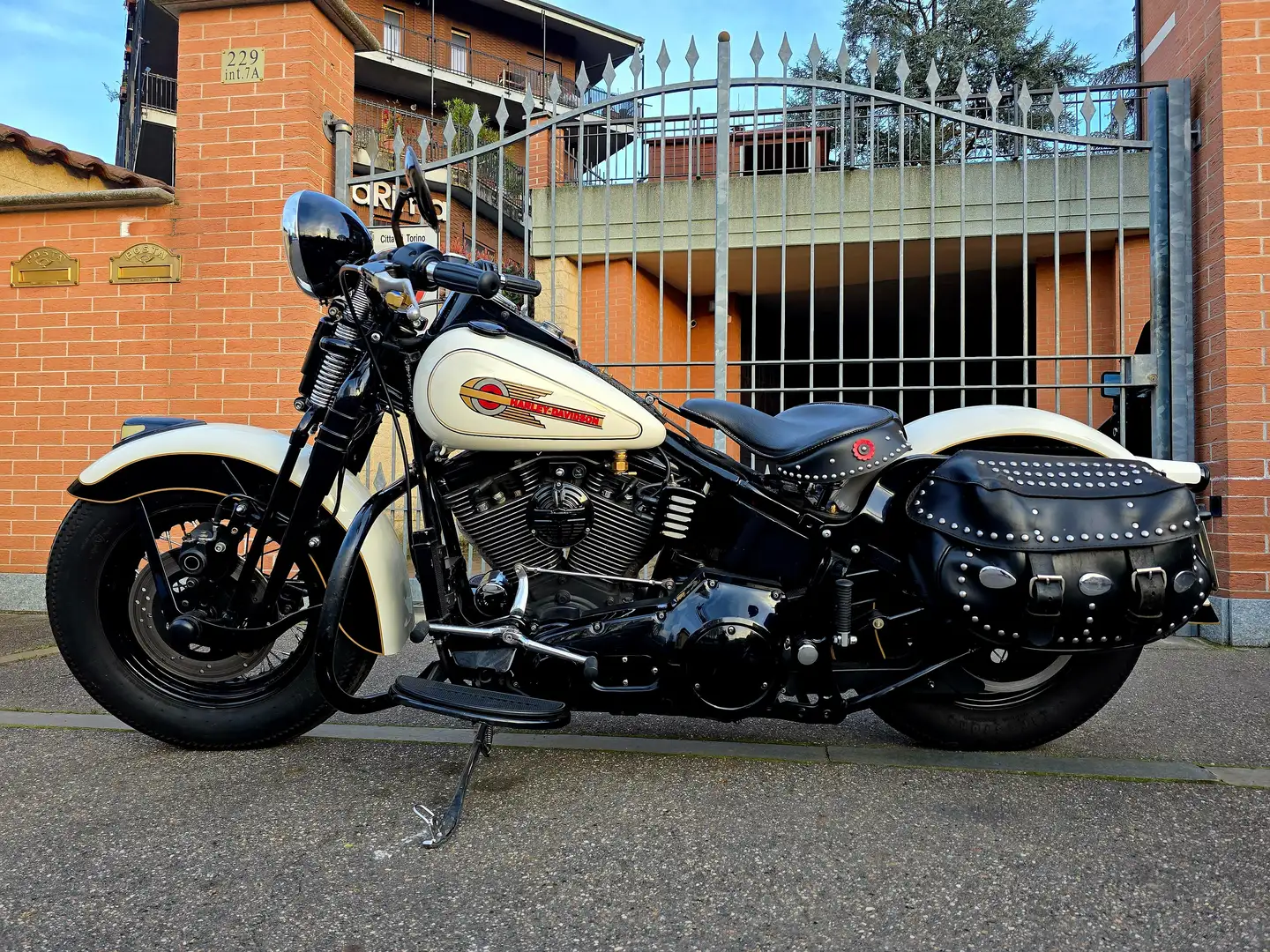 Harley-Davidson Heritage Springer 1340cc (FLSTS) Bianco - 1