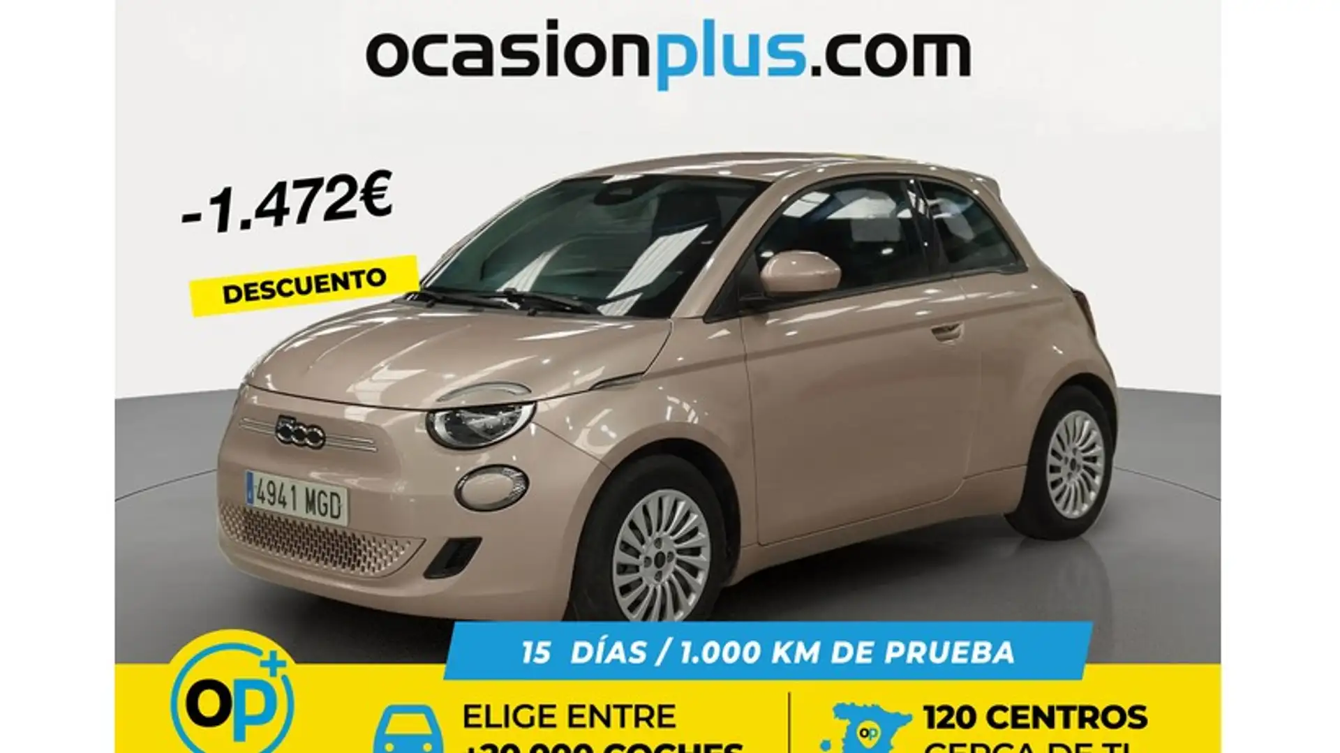 Fiat 500e Monotrim 87KW Burdeos - 1