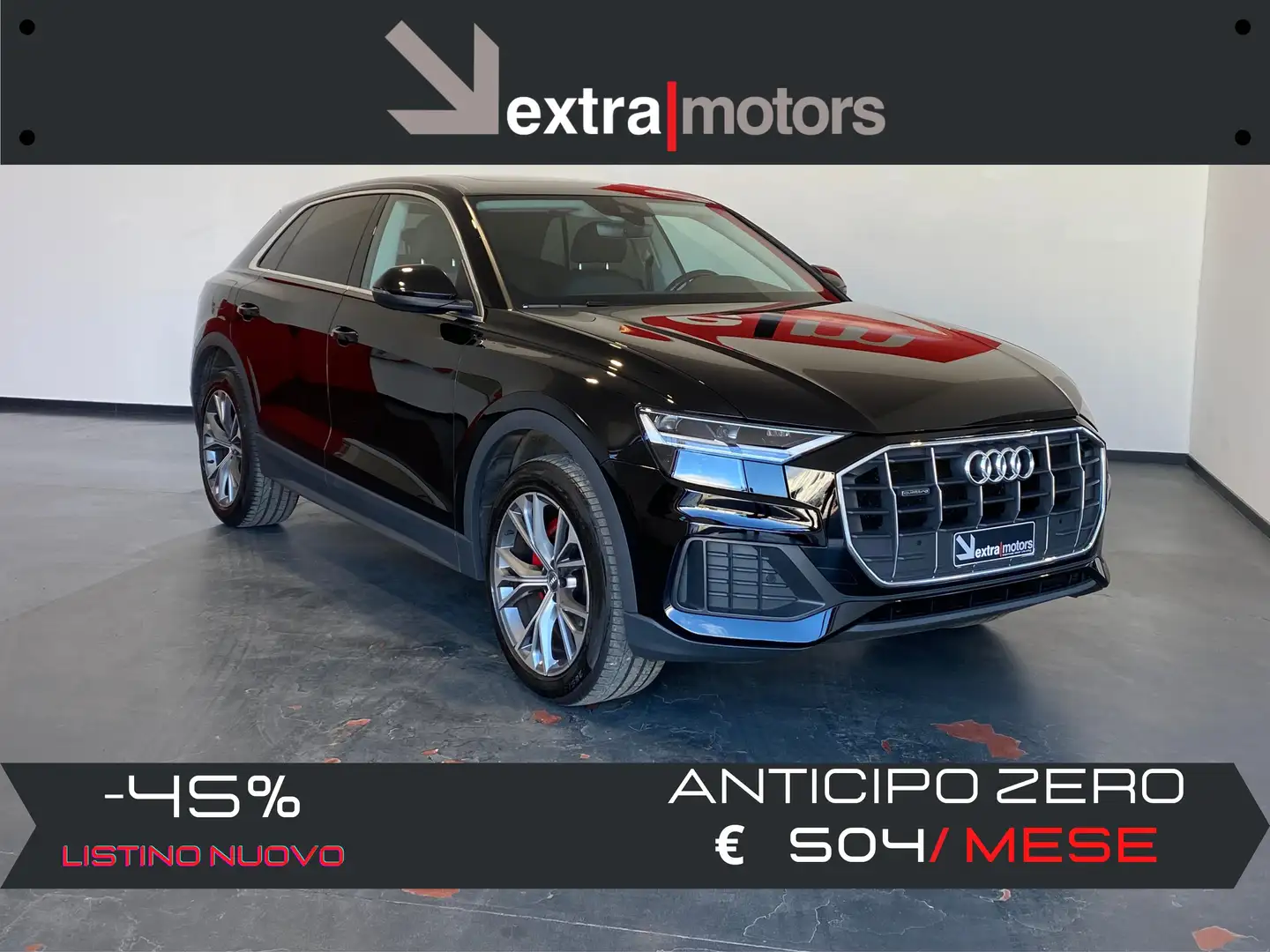 Audi Q8 45 TDI QUATTRO TIPTRONIC Zwart - 1