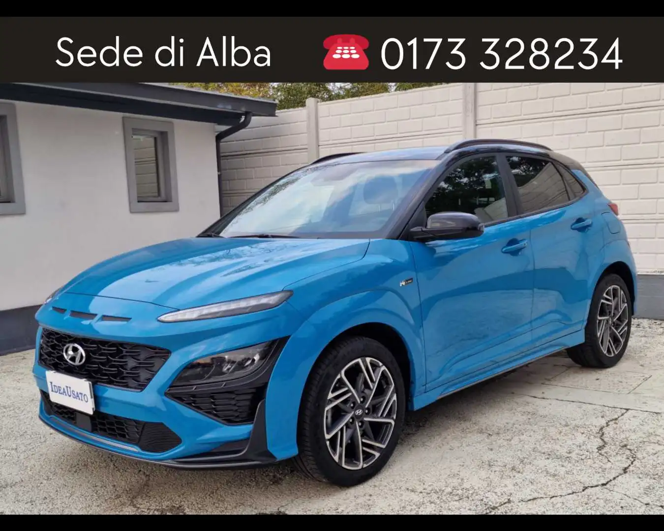 Hyundai KONA 1.0 T-GDi 48V NLine Bleu - 1