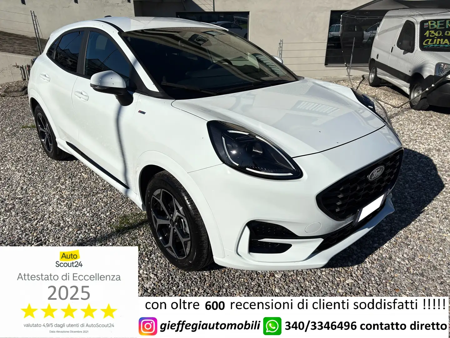 Ford Puma Puma II 2024 1.0 ecoboost h ST-Line 125cv Grigio - 1