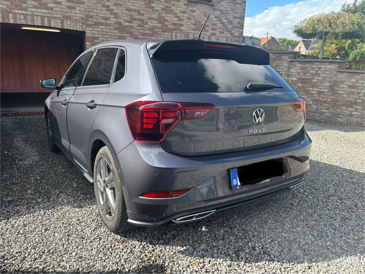 Volkswagen Polo Polo 1.0 TSI R-Line Business OPF Grijs - 1