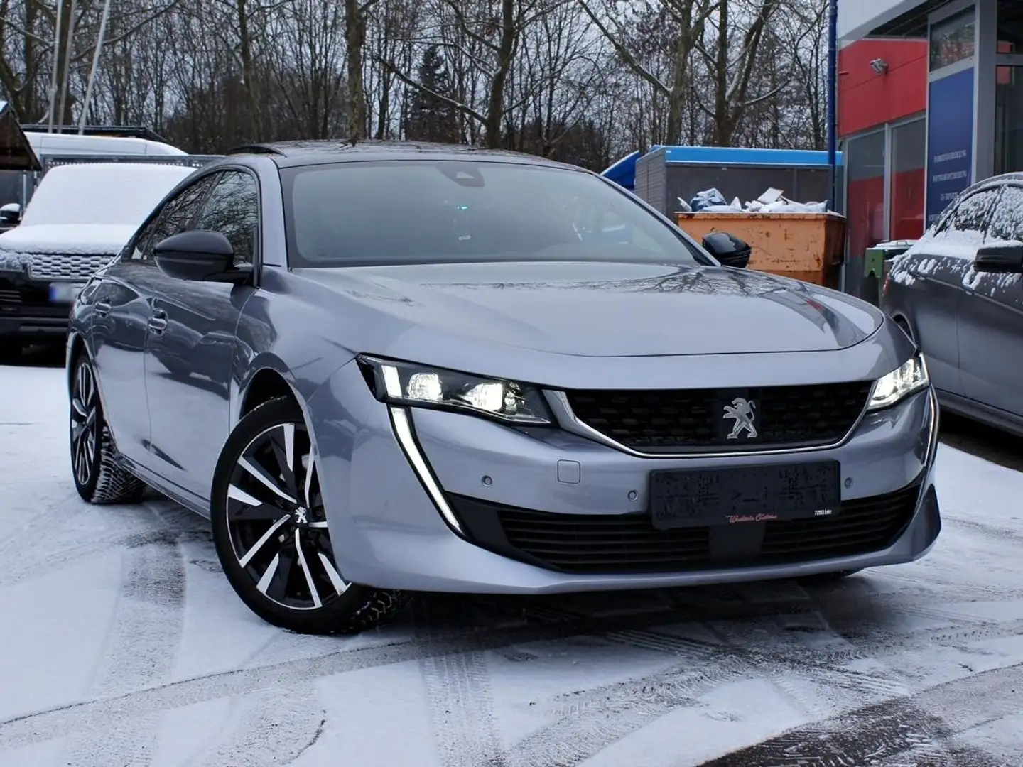 Peugeot 508 Hybrid 225 GT Hybrid LEDER/PANO/ACC/NIGHTVISION Grau - 2