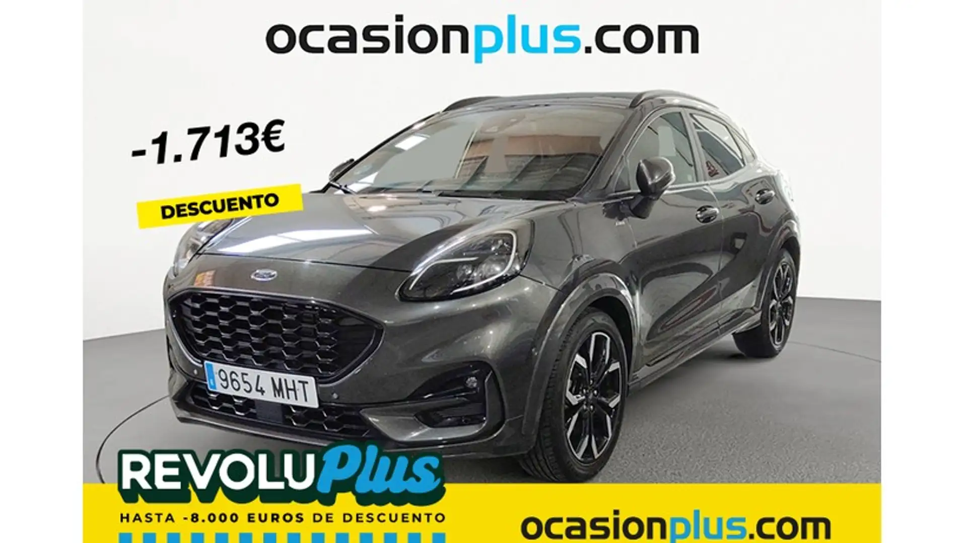 Ford Puma 1.0 EcoBoost MHEV ST-Line X Aut. 125 Grijs - 1