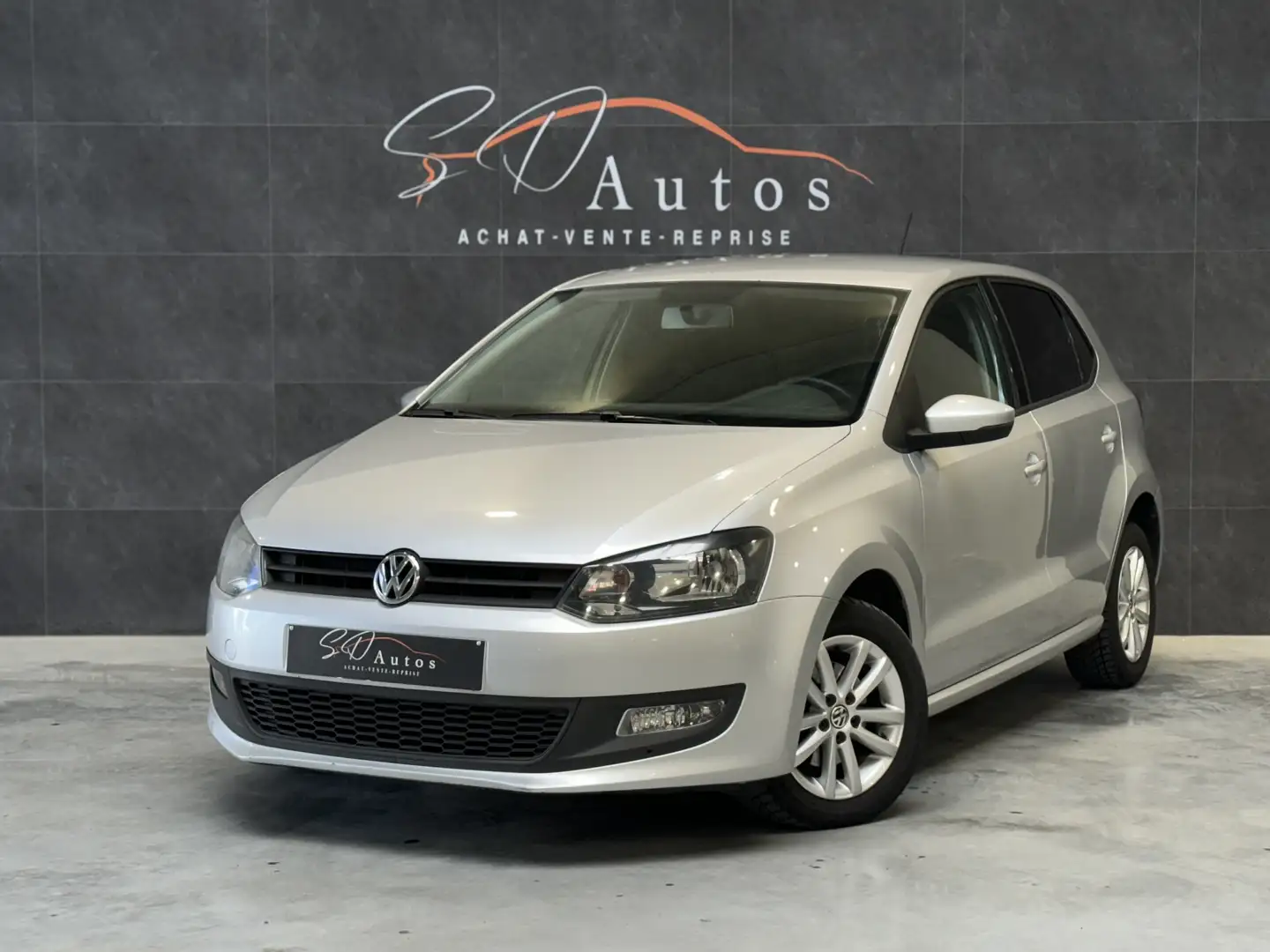 Volkswagen Polo 1.6TDI** BOITE AUTOMATIQUE **CARPLAY*CLIM* JANTES Grijs - 1