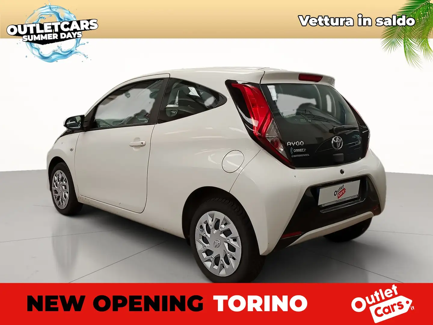 Toyota Aygo 3p 1.0 x-cool 72cv Wit - 2