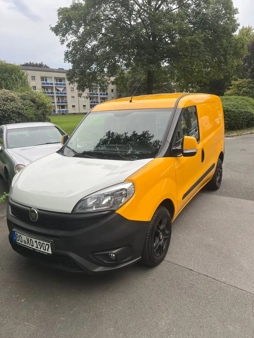 Fiat Doblo sehr gepflegt in gelber Folie Blanc - 1