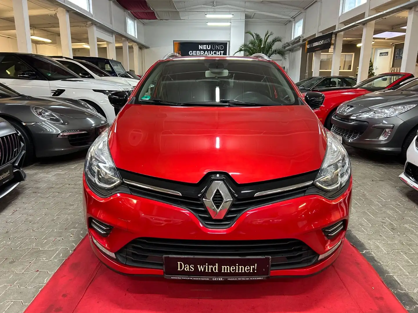 Renault Clio IV Grandtour Limited*TÜV NEU*SOUND*TEMP*NAV Rot - 2
