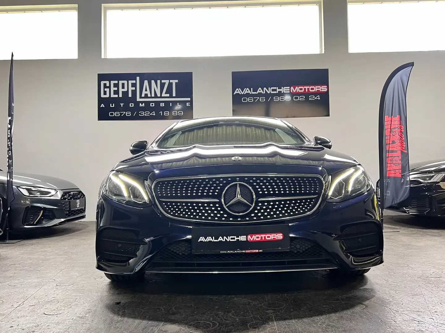Mercedes-Benz E 350 d 4Matic AMG PANORAMA BURMESTER 20'' HUD AMBIENTE Bleu - 2