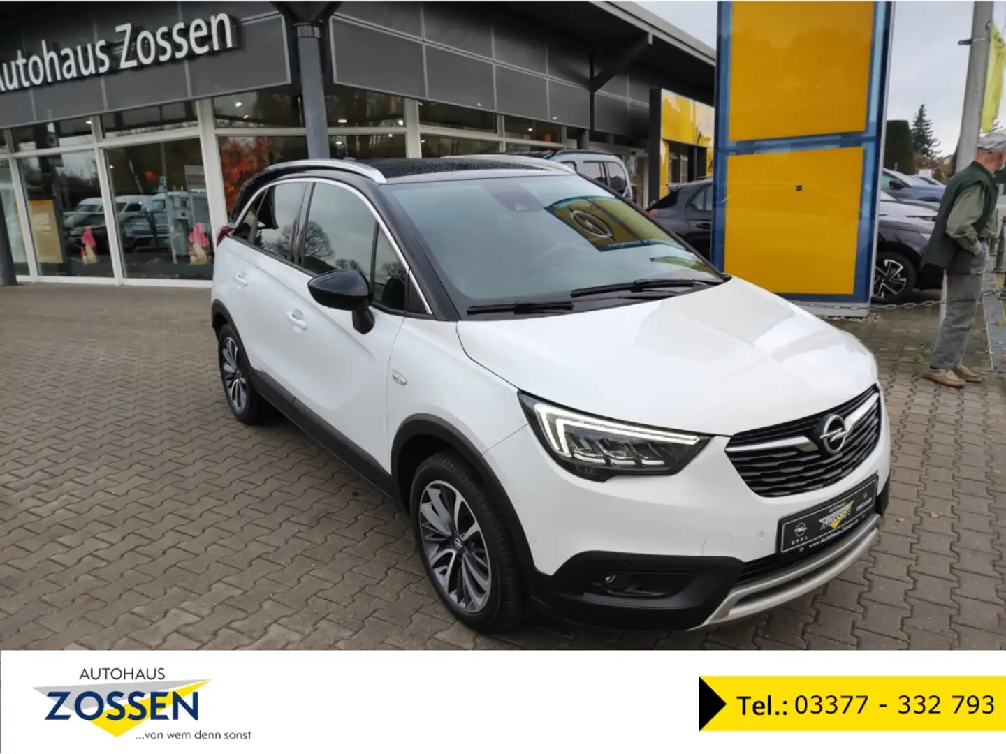 Opel Crossland Ultimate HUD+Navi+LED+Kamera+Sitzheizung Weiß - 1
