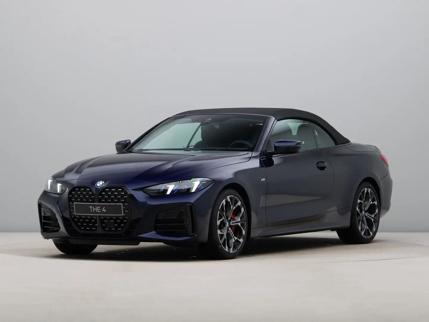BMW 420 4 Serie Cabrio 420i Azul - 2