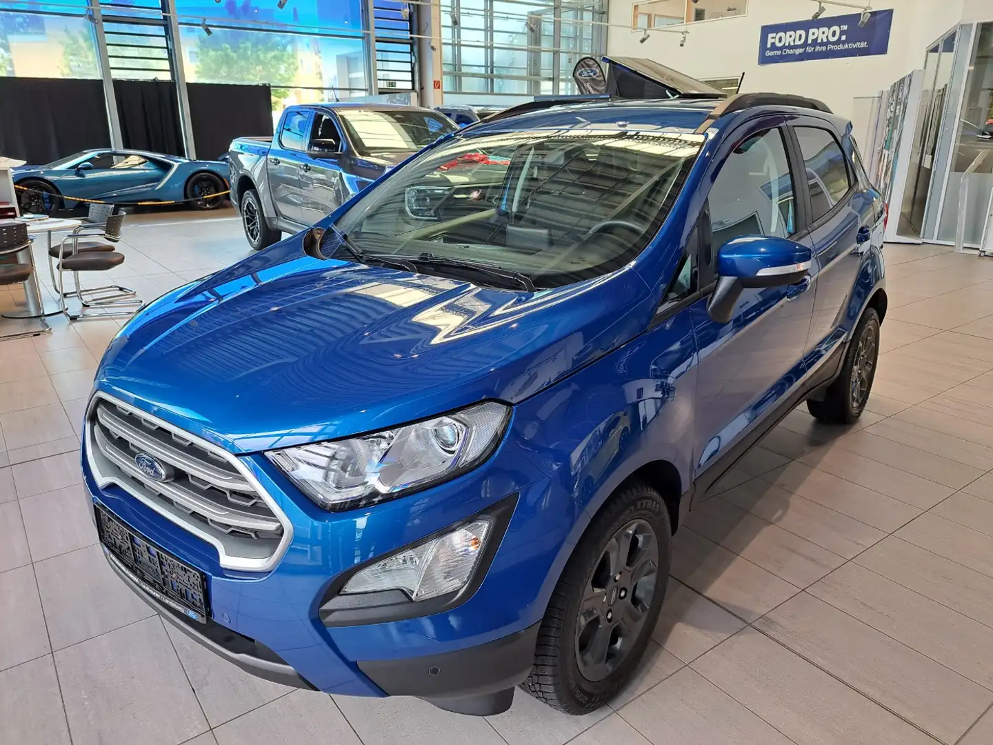 Ford EcoSport 1.0 EcoBoost C&C Navi SHZ PDC RFK KlimaA Azul - 2